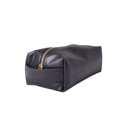 Men's Leather Dopp Kit by R. Riveter | Black