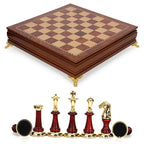 Luxury Chess Set with Storage – Executive Game Board Gift