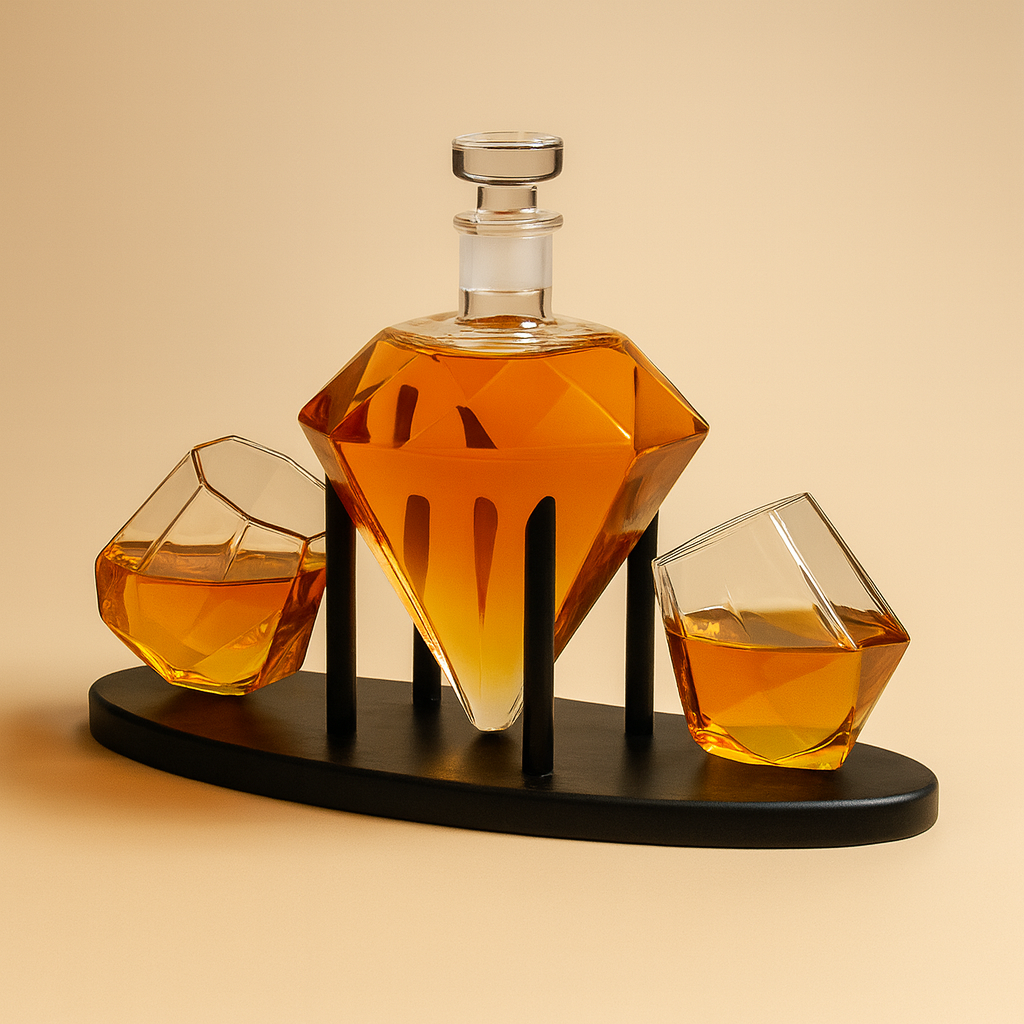 Diamond Decanter Gift Set