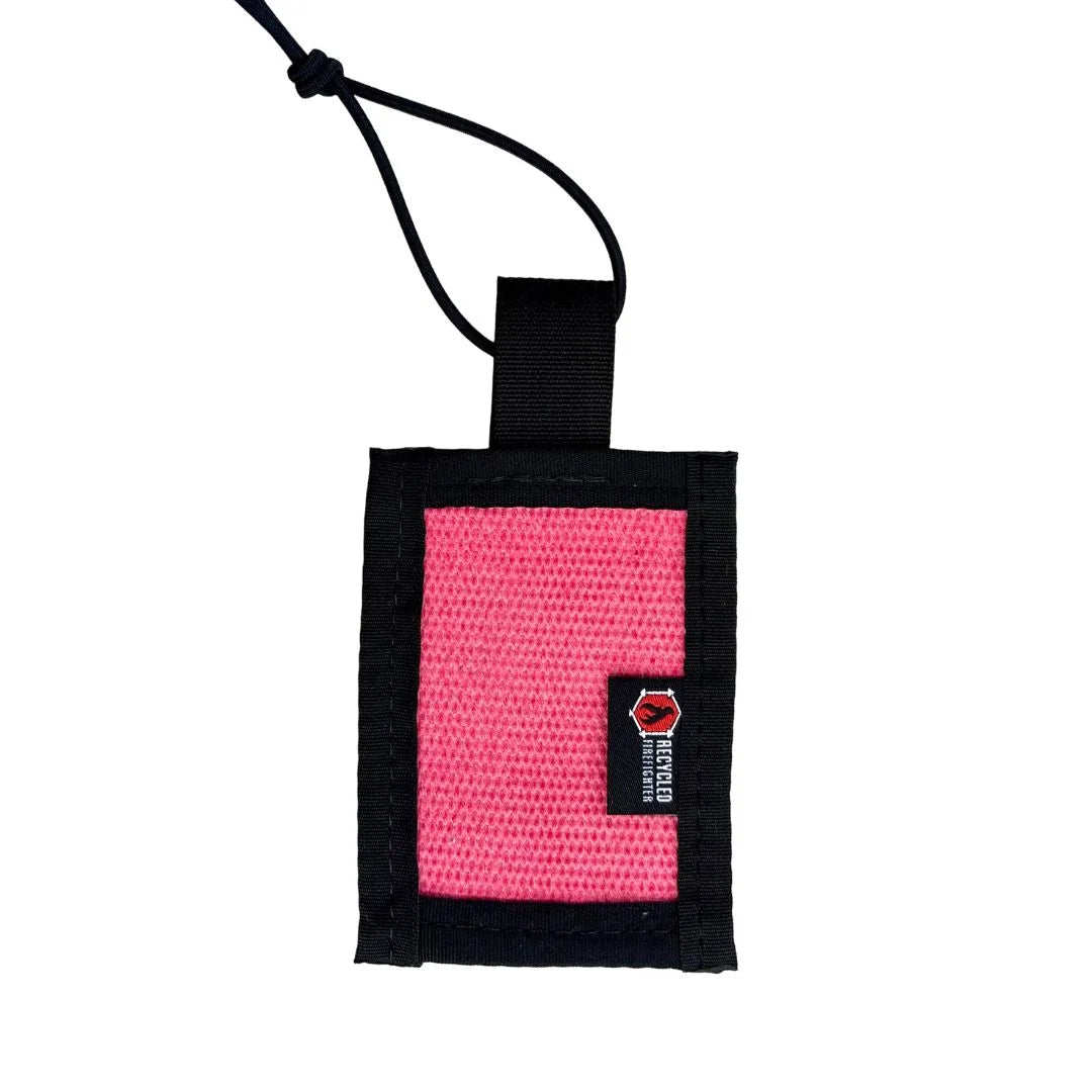 Recycled Firehose Luggage Tag — Handmade in the USA