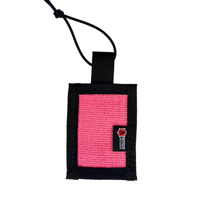 Recycled Firehose Luggage Tag — Handmade in the USA