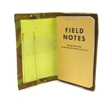 The Inspector Notebook Cover – Recycled Firehose Edition