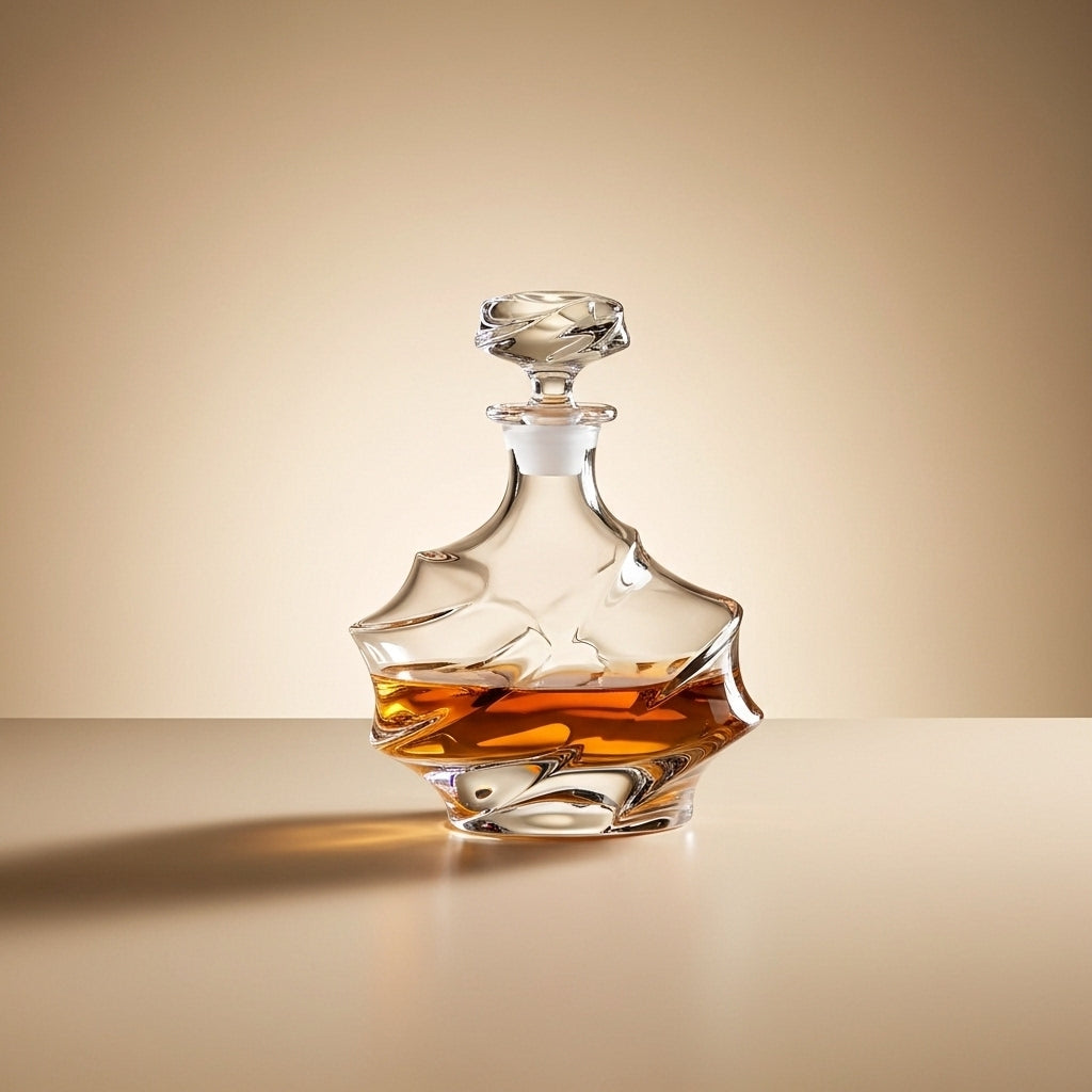 Storm Japanese Crystal Whisky Decanter