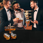 Maritime Sailboat Whiskey Decanter Set